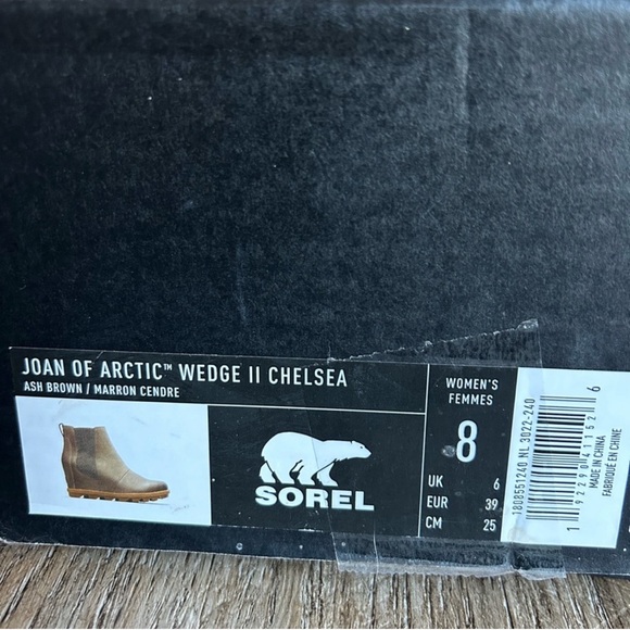 Joan of Arctic Wedge II Ash Brown Size 8 - Picture 11 of 11